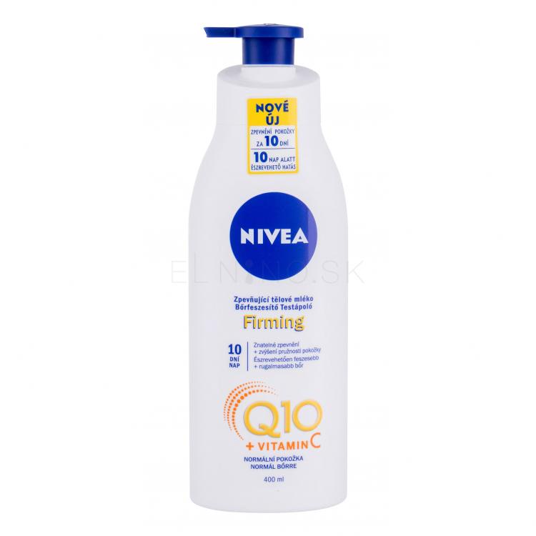 Nivea Q10 + Vitamin C Firming Telové mlieko pre ženy 400 ml