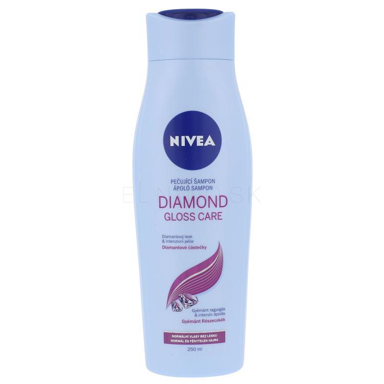 Nivea Diamond Gloss Care Šampón pre ženy 250 ml
