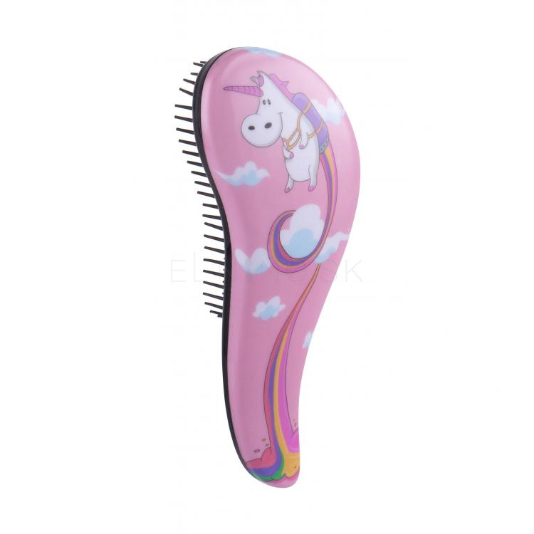 Dtangler Hairbrush Kids Kefa na vlasy pre deti 1 ks Odtieň Unicorn Pink