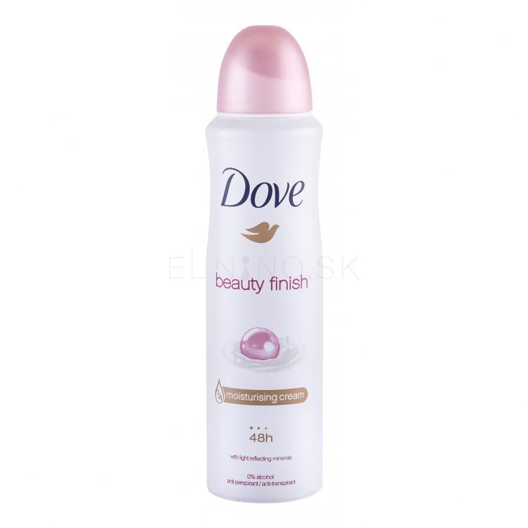 Dove Beauty Finish 48h Antiperspirant pre ženy 150 ml