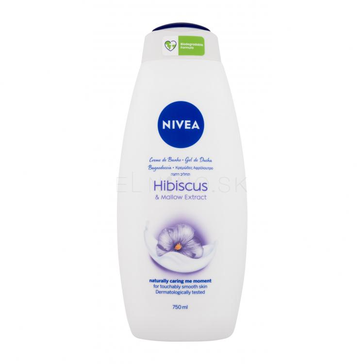 Nivea Hibiscus &amp; Mallow Extract Sprchovací gél pre ženy 750 ml