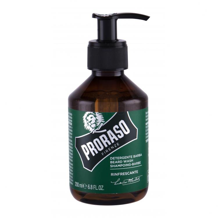 PRORASO Eucalyptus Beard Wash Šampón na fúzy pre mužov 200 ml