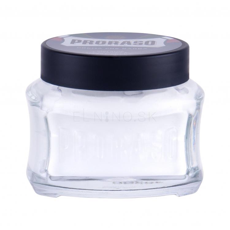 PRORASO Blue Pre-Shave Cream Prípravok pred holením pre mužov 100 ml