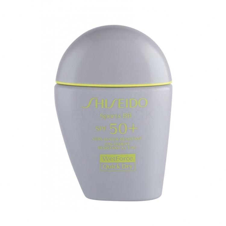 Shiseido Sports BB WetForce SPF50+ BB krém pre ženy 30 ml Odtieň Medium