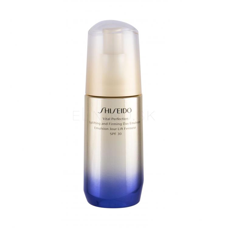 Shiseido Vital Perfection Uplifting And Firming Emulsion SPF30 Pleťové sérum pre ženy 75 ml