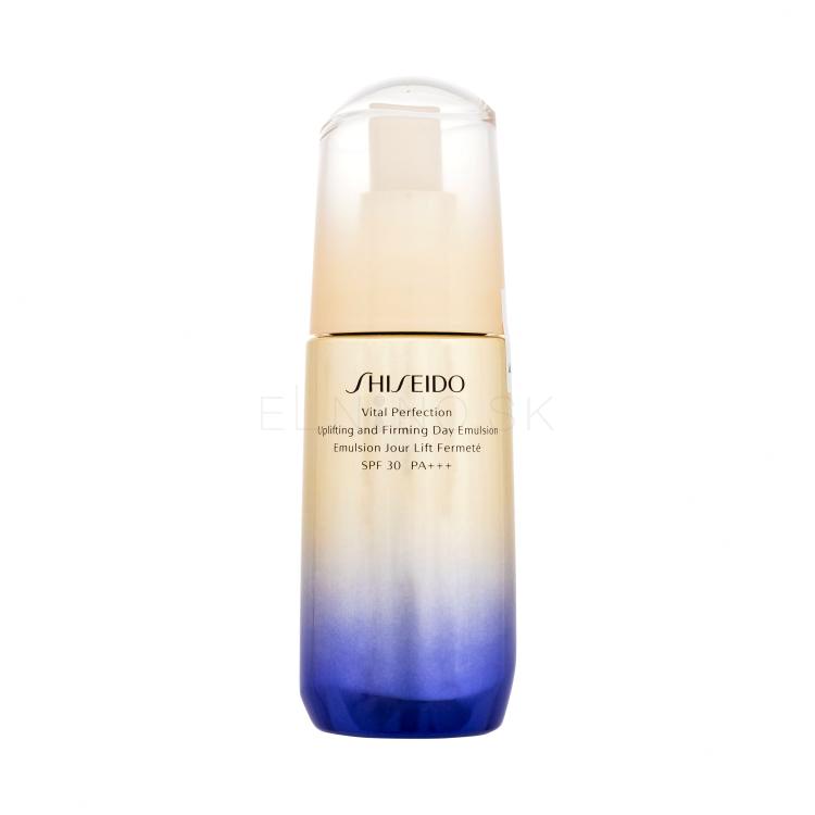 Shiseido Vital Perfection Uplifting And Firming Day Emulsion SPF30 Pleťové sérum pre ženy 75 ml