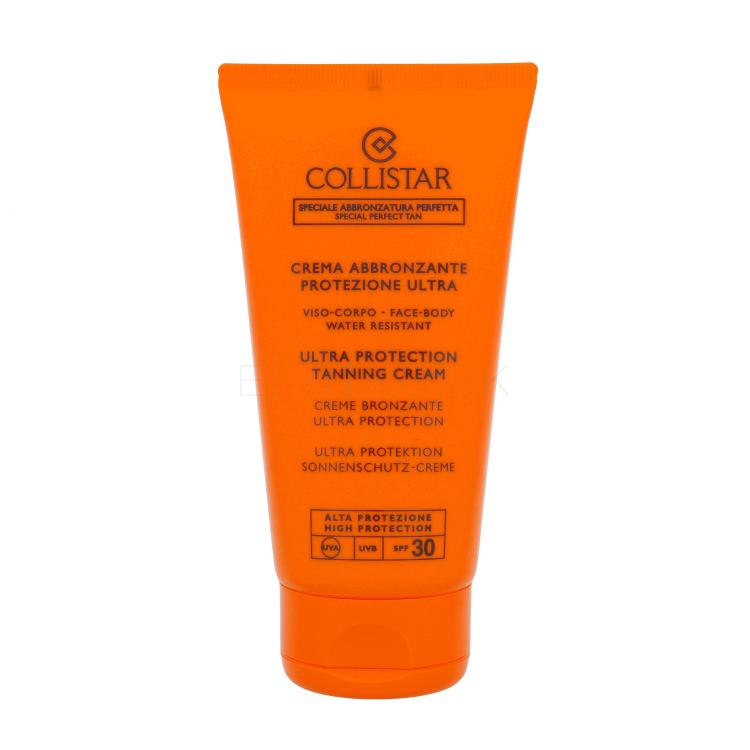 Collistar Special Perfect Tan Ultra Protection Tanning Cream SPF30 Opaľovací prípravok na telo pre ženy 150 ml