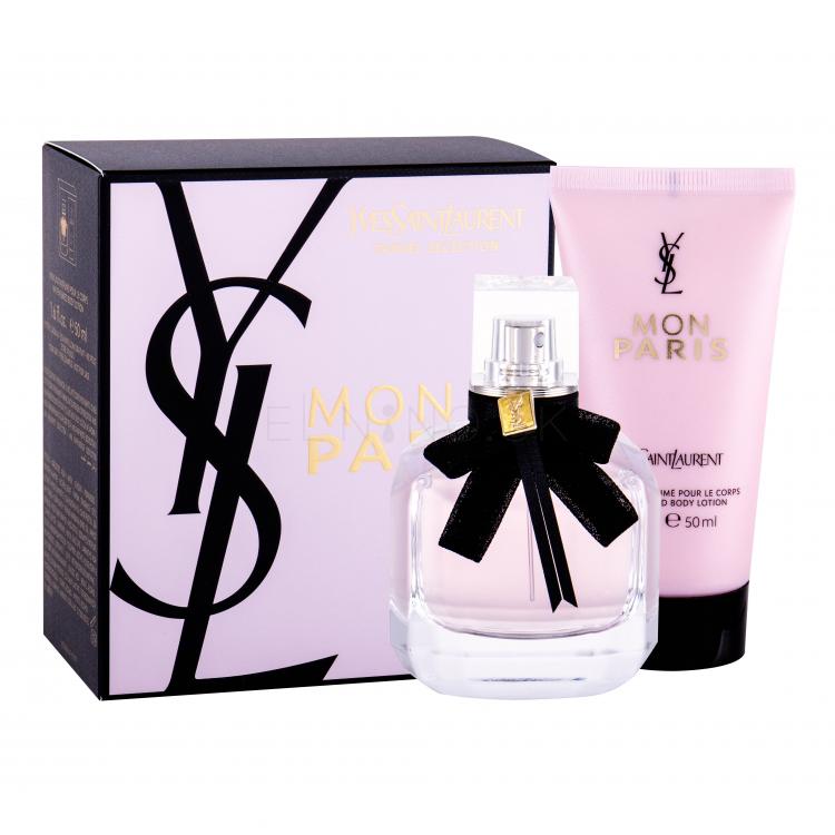 Yves Saint Laurent Mon Paris Darčeková kazeta parfumovaná voda 50 ml + telové mlieko 50 ml