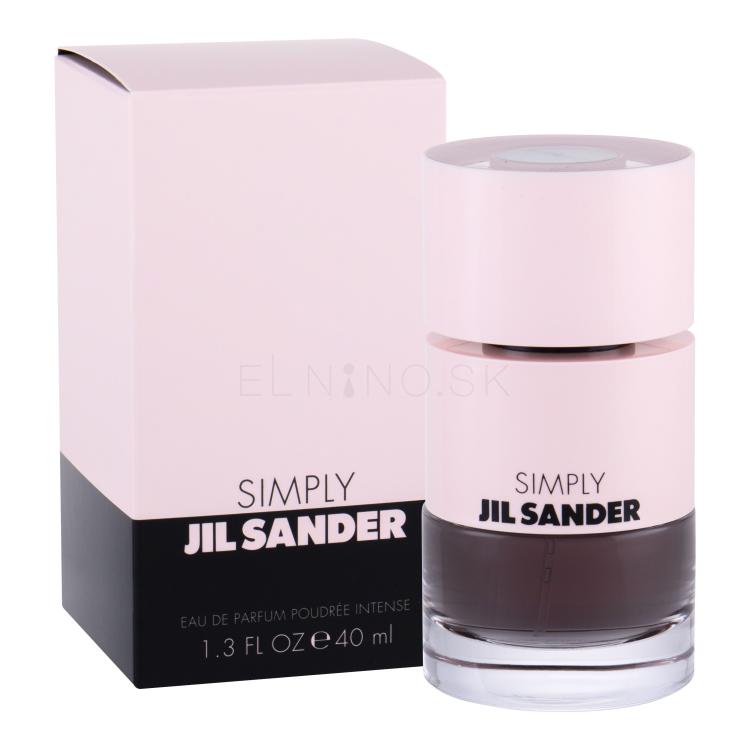 Jil Sander Simply Jil Sander Poudree Intense Parfumovaná voda pre ženy 40 ml