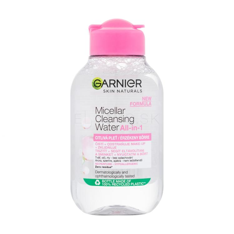 Garnier Skin Naturals Micellar Water All-In-1 Sensitive Micelárna voda pre ženy 100 ml