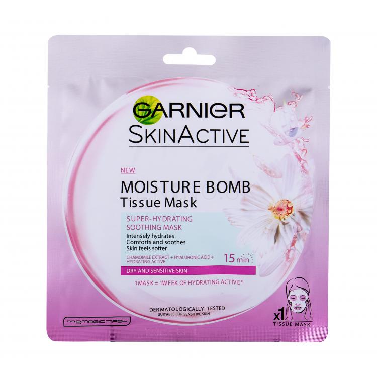 Garnier SkinActive Moisture Bomb Pleťová maska pre ženy 1 ks