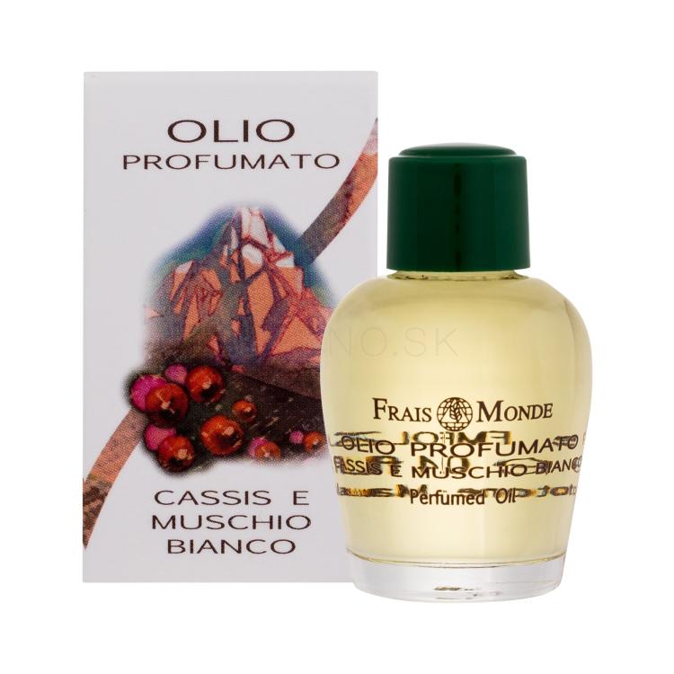 Frais Monde Cassis And White Musk Parfumovaný olej pre ženy 12 ml