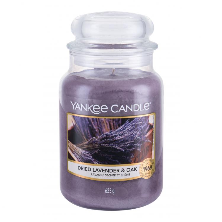 Yankee Candle Dried Lavender &amp; Oak Vonná sviečka 623 g
