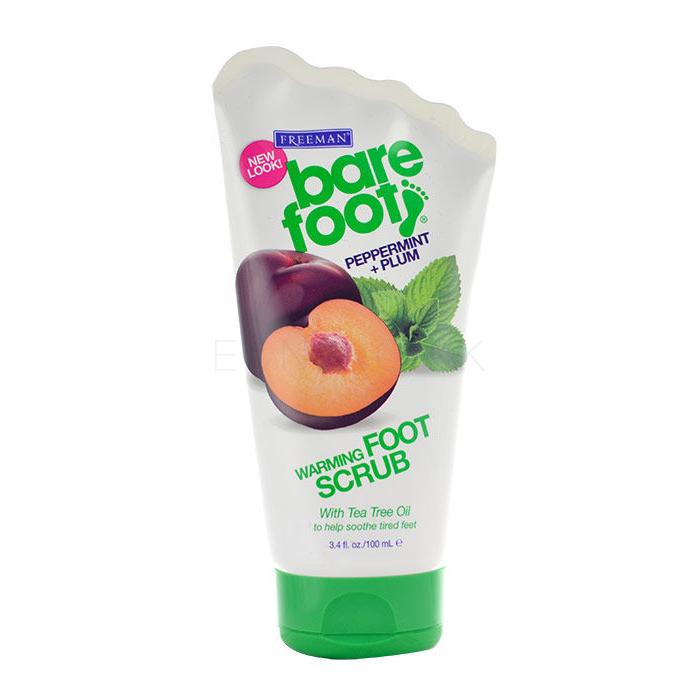 Freeman Bare Foot Foot Warming Scrub Peppermint & Plum Krémy na nohy