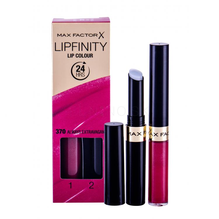 Max Factor Lipfinity 24HRS Lip Colour Rúž pre ženy 4,2 g Odtieň 370 Always Extravagant