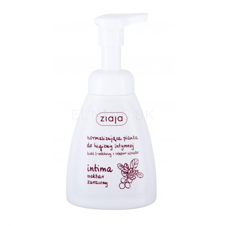 Ziaja Intimate Foam Wash Cranberry Nectar Intímna hygiena pre ženy 250 ml