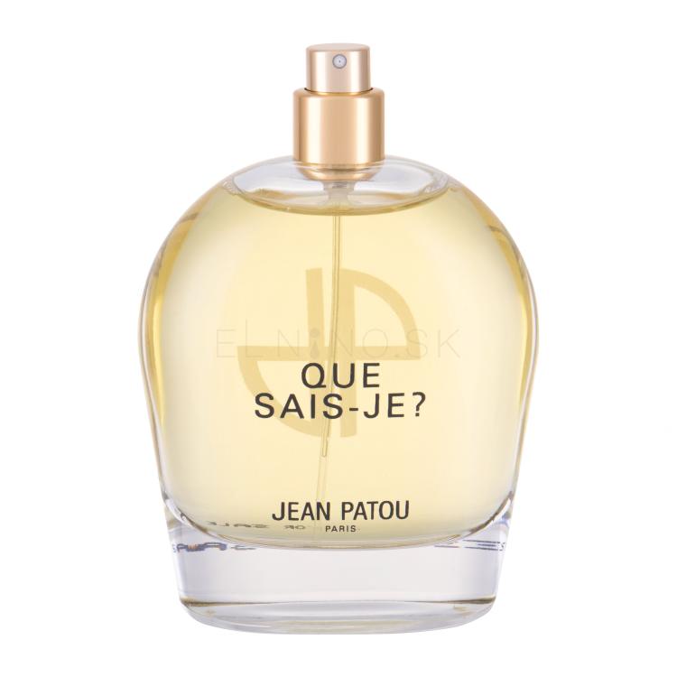 Jean Patou Collection Héritage Que Sais-Je? Parfumovaná voda pre ženy 100 ml tester