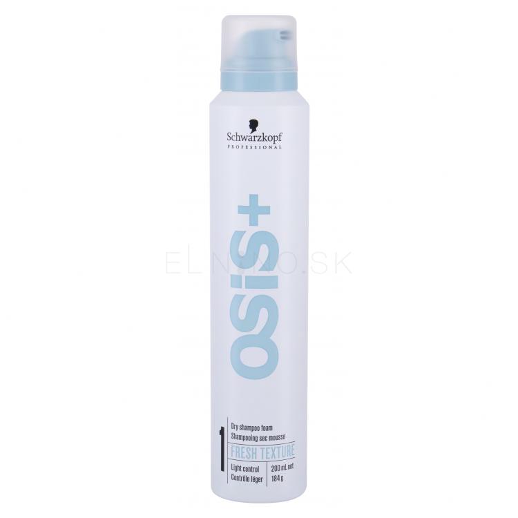 Schwarzkopf Professional Osis+ Fresh Texture Suchý šampón pre ženy 200 ml