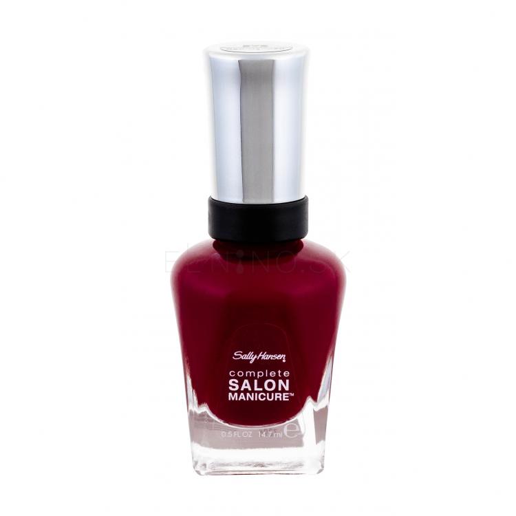 Sally Hansen Complete Salon Manicure Lak na nechty pre ženy 14,7 ml Odtieň 610 Red Zin