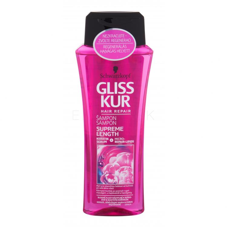 Schwarzkopf Gliss Supreme Length Šampón pre ženy 250 ml