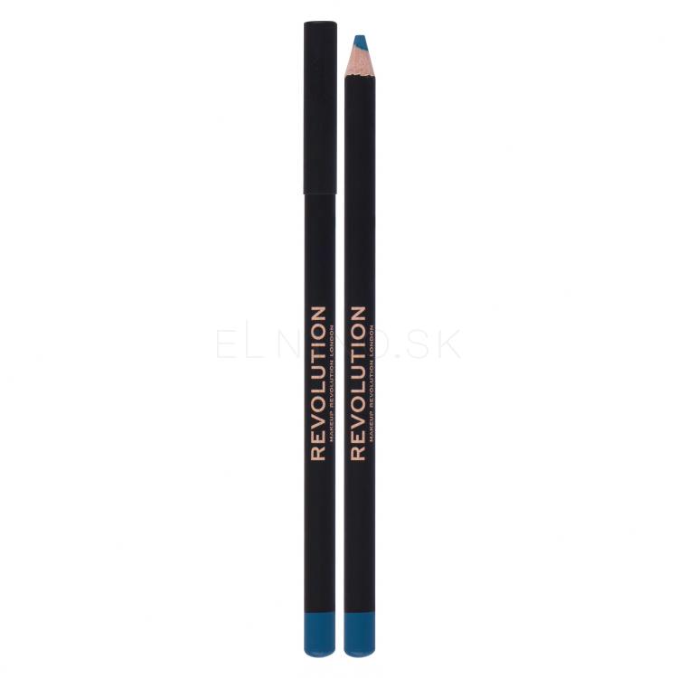 Makeup Revolution London Kohl Eyeliner Ceruzka na oči pre ženy 1,3 g Odtieň Aqua