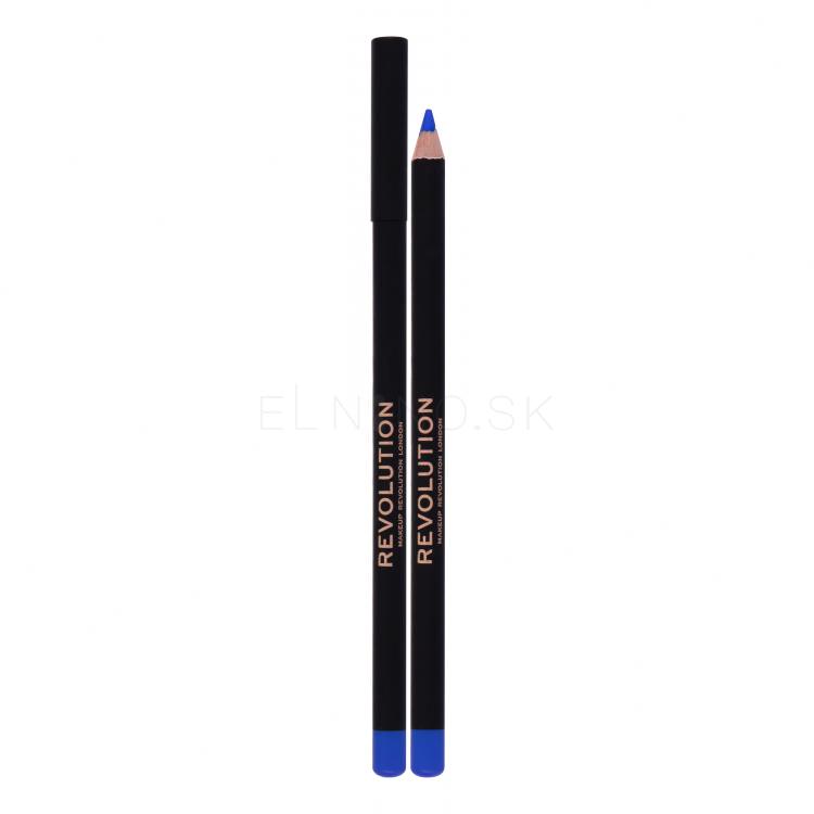 Makeup Revolution London Kohl Eyeliner Ceruzka na oči pre ženy 1,3 g Odtieň Blue