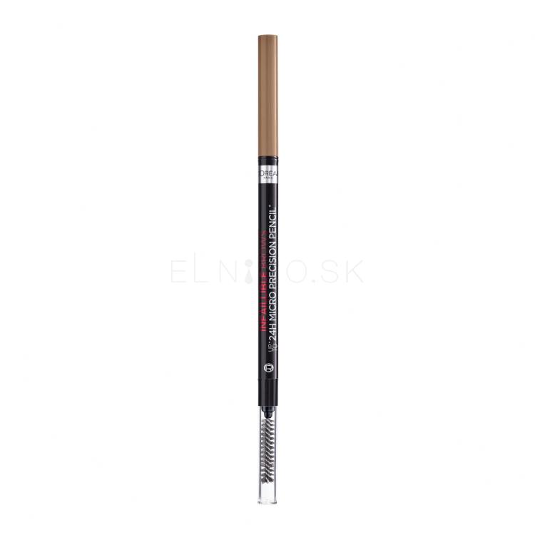 L&#039;Oréal Paris Infaillible Brows 24H Micro Precision Pencil Ceruzka na obočie pre ženy 1,2 g Odtieň 8.0 Light Cool Blonde