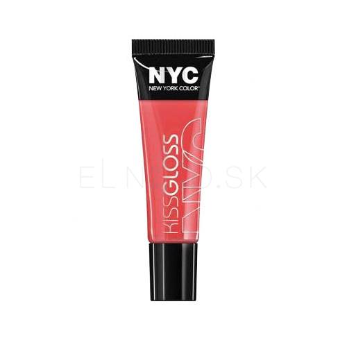 NYC New York Color Kiss Gloss Lesk na pery pre ženy 9,4 ml Odtieň 003 Pink Flamingo