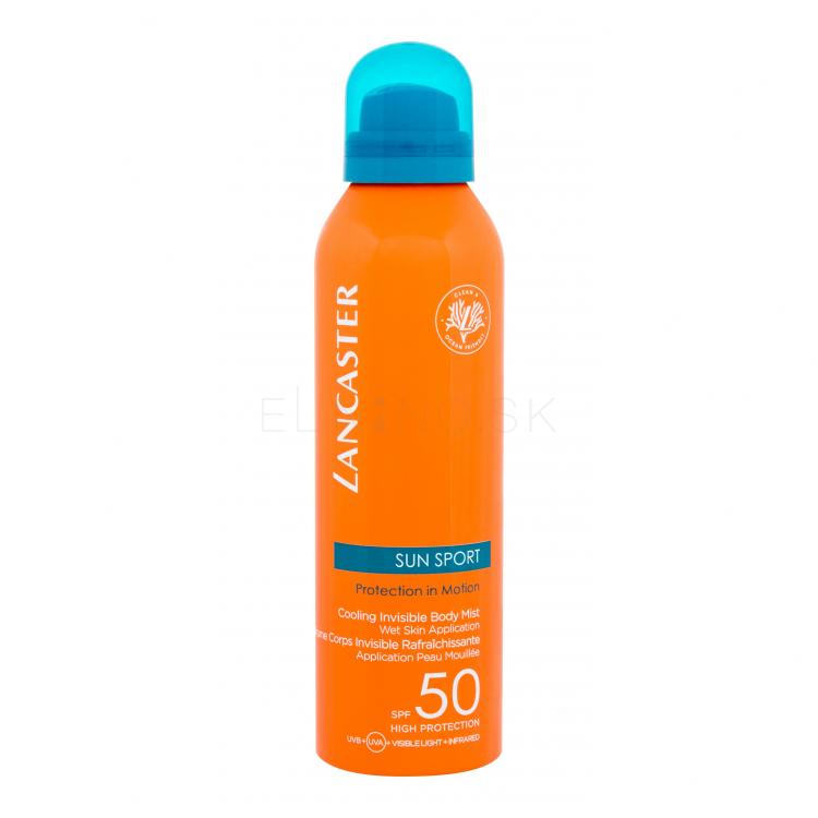 Lancaster Sun Sport Cooling Invisible Mist SPF50 Opaľovací prípravok na telo 200 ml
