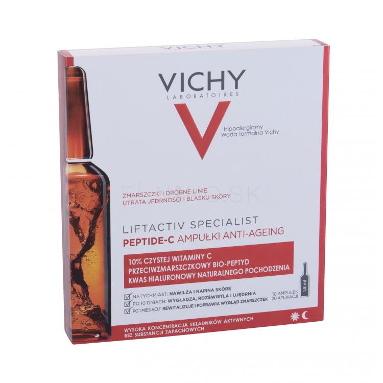 Vichy Liftactiv Peptide-C Anti-Aging Ampoules Pleťové sérum pre ženy 18 ml