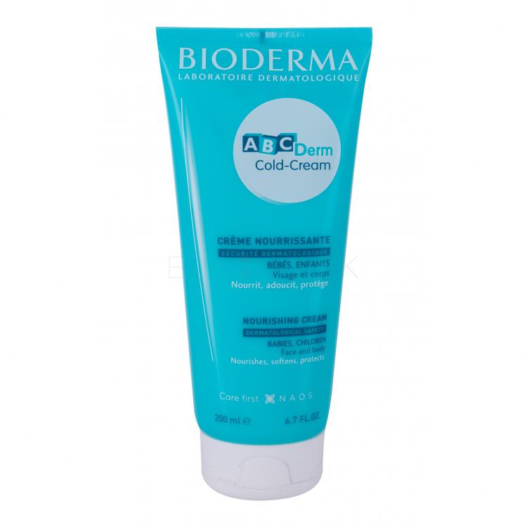 BIODERMA ABCDerm Cold-Cream Face &amp; Body Telový krém pre deti 200 ml