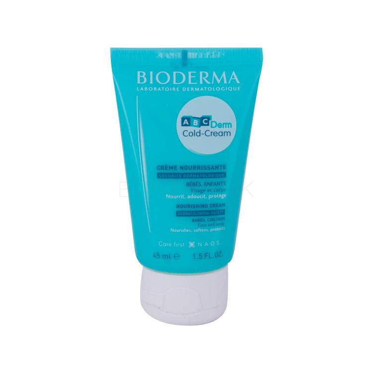 BIODERMA ABCDerm Cold-Cream Face &amp; Body Telový krém pre deti 45 ml