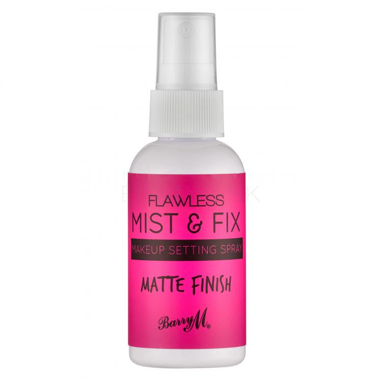 Barry M Flawless Mist &amp; Fix Matte Finish Fixátor make-upu pre ženy 50 ml