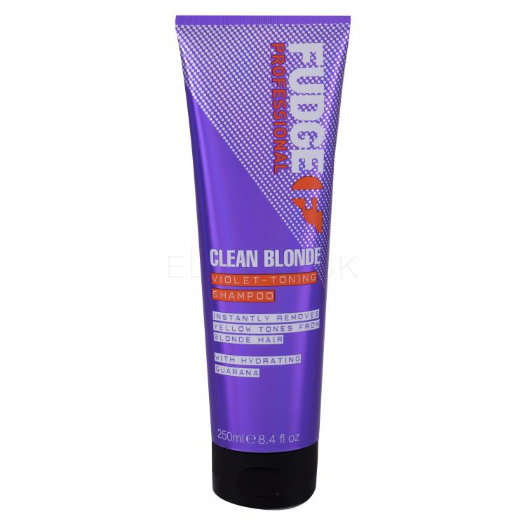 Fudge Professional Clean Blonde Violet-Toning Shampoo Šampón 250 ml