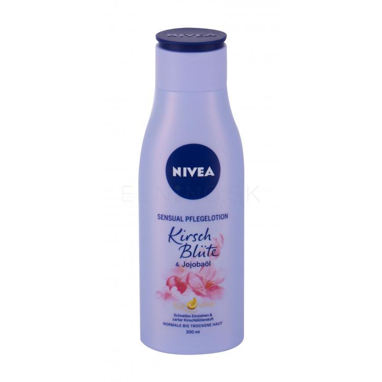 Nivea Cherry Blossom & Jojoba Oil Oil in Lotion Telové mlieko pre ženy