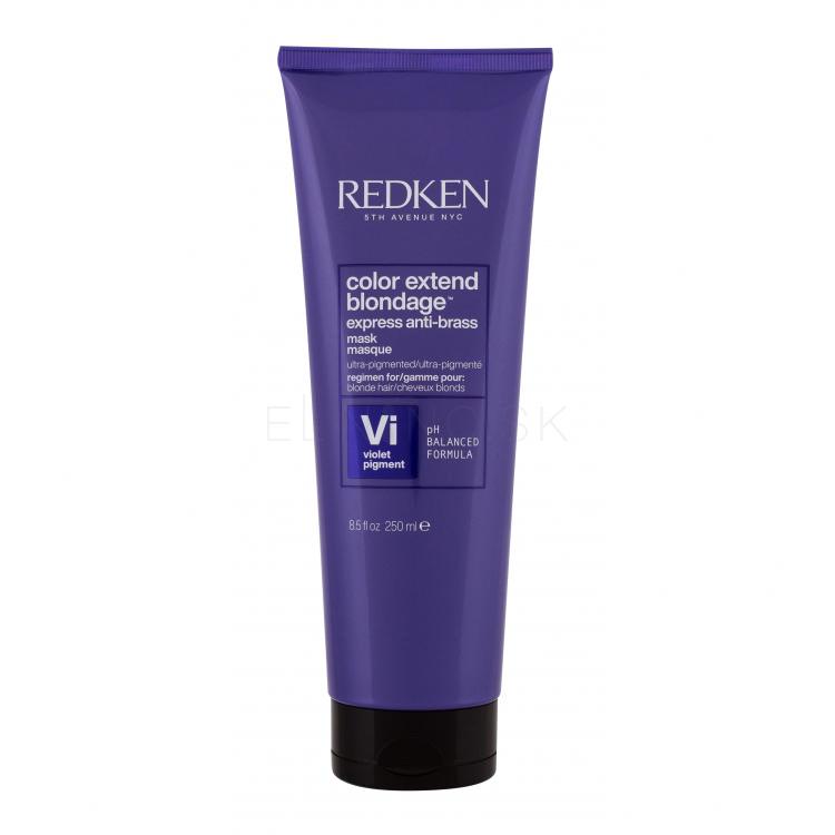 Redken Color Extend Blondage Express Anti-Brass Maska na vlasy pre ženy 250 ml