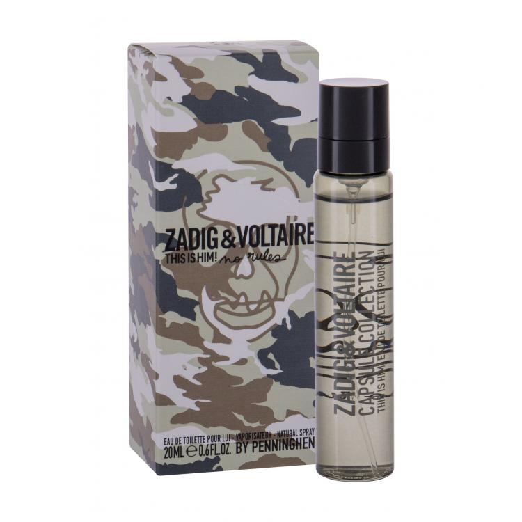 Zadig &amp; Voltaire This is Him! No Rules Toaletná voda pre mužov 20 ml