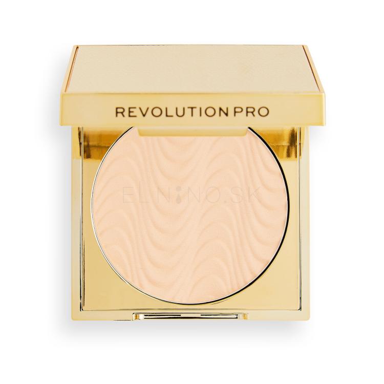Revolution Pro CC Perfecting Press Powder Púder pre ženy 5 g Odtieň Cool Maple