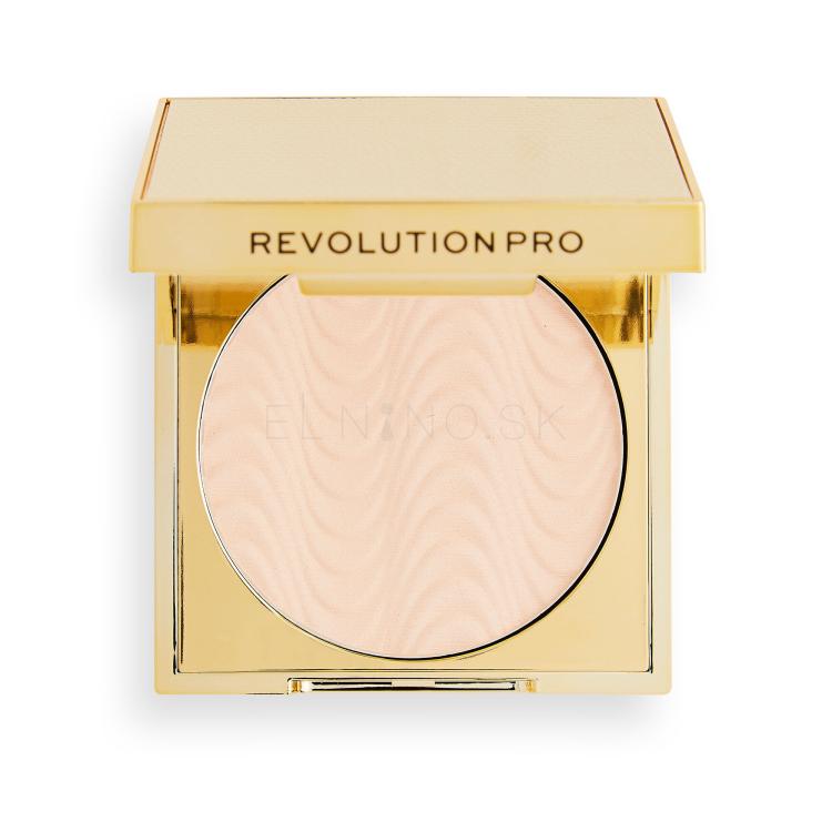 Revolution Pro CC Perfecting Press Powder Púder pre ženy 5 g Odtieň Warm Beige
