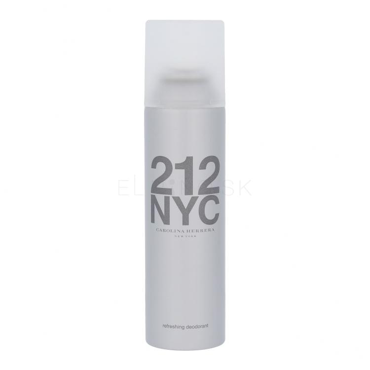 Carolina Herrera 212 NYC Dezodorant pre ženy 150 ml poškodený flakón