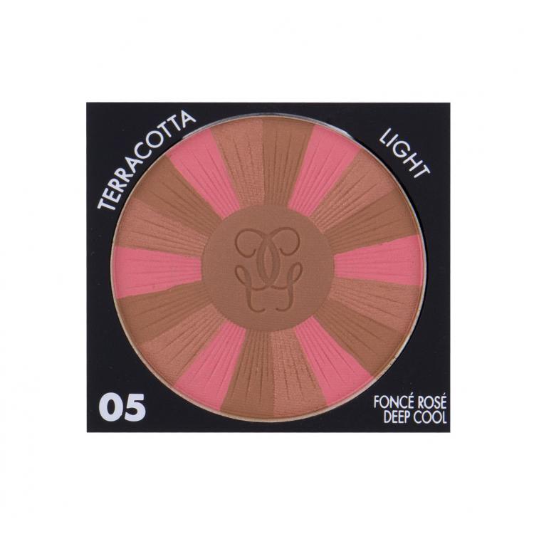 Guerlain Terracotta Light The Sun-Kissed Glow Powder Bronzer pre ženy 6 g Odtieň 05 Deep Cool tester