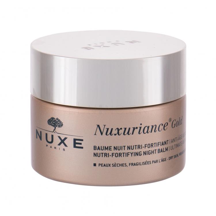 NUXE Nuxuriance Gold Nutri-Fortifying Night Balm Nočný pleťový krém pre ženy 50 ml