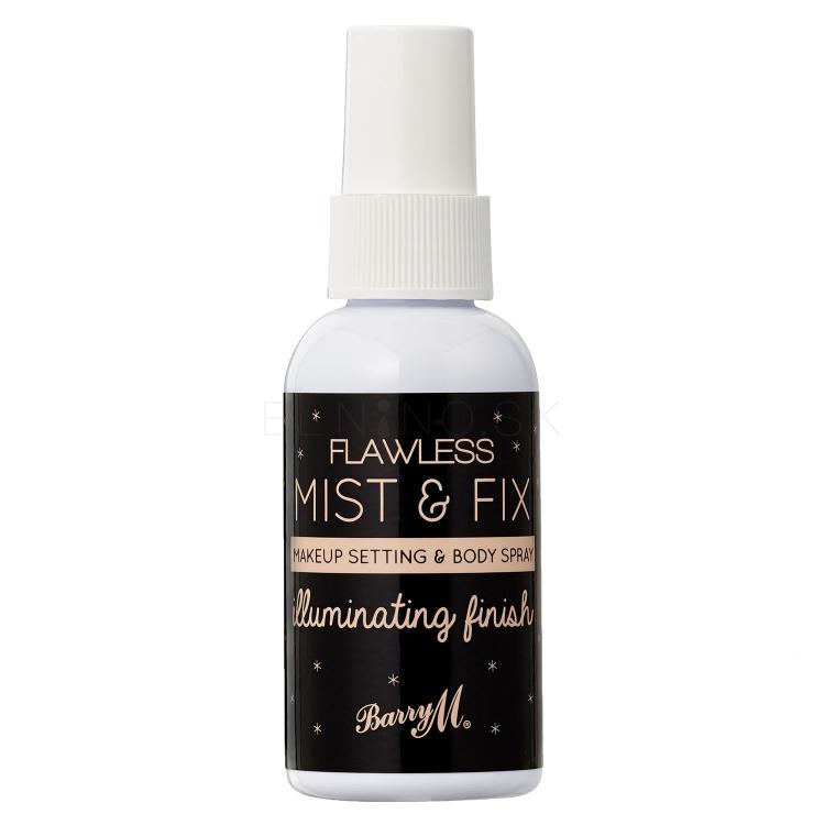 Barry M Flawless Mist &amp; Fix Illuminating Fixátor make-upu pre ženy 50 ml