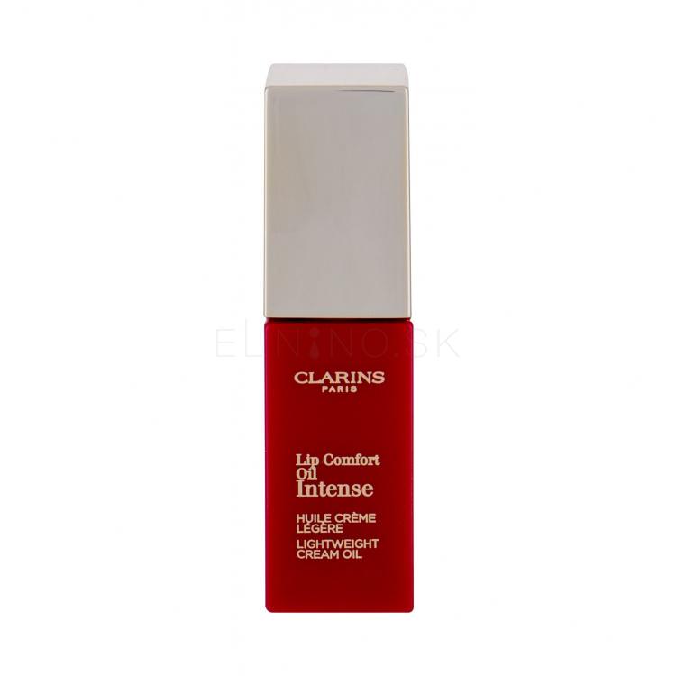 Clarins Lip Comfort Oil Intense Olej na pery pre ženy 7 ml Odtieň 07 Intense Red