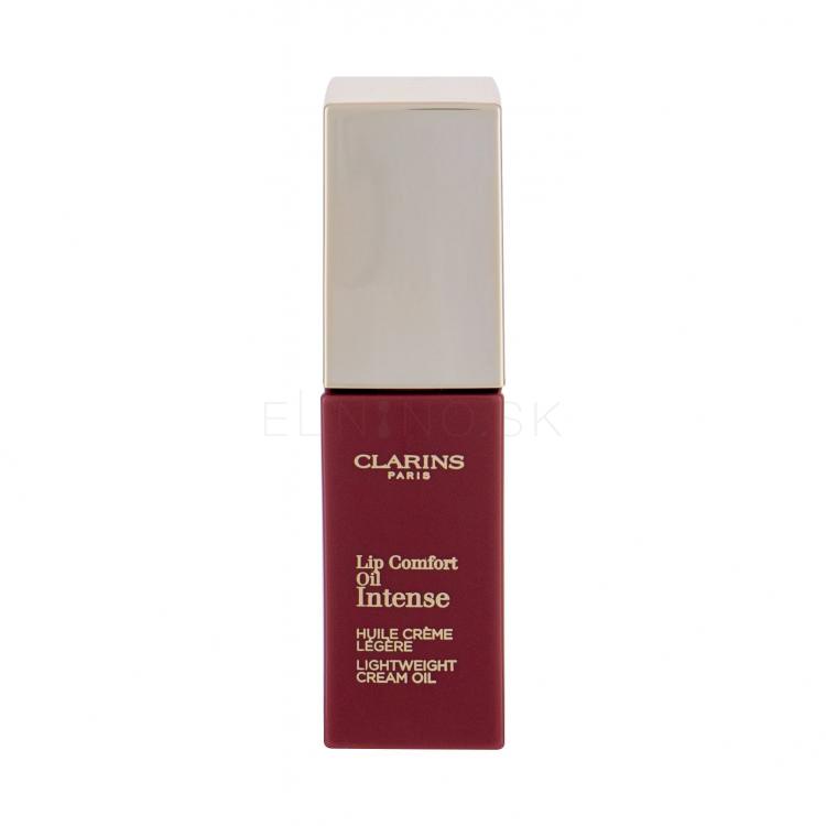 Clarins Lip Comfort Oil Intense Olej na pery pre ženy 7 ml Odtieň 01 Intense Nude