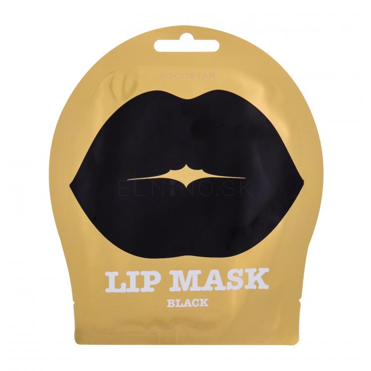 Kocostar Lip Mask Pleťová maska pre ženy 3 g Odtieň Black