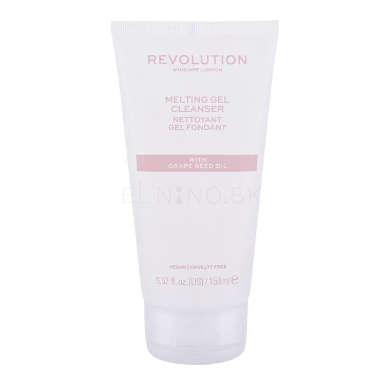 Revolution Skincare Melting Gel Cleanser Čistiaci gél pre ženy 150 ml