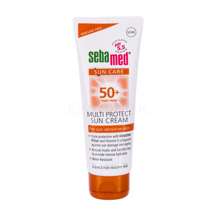 SebaMed Sun Care Multi Protect Sun Cream SPF50+ Opaľovací prípravok na telo 75 ml