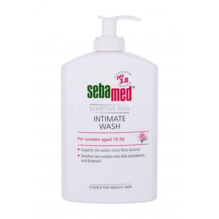 SebaMed Sensitive Skin Intimate Wash Age 15-50 Intímna hygiena pre ženy 400 ml