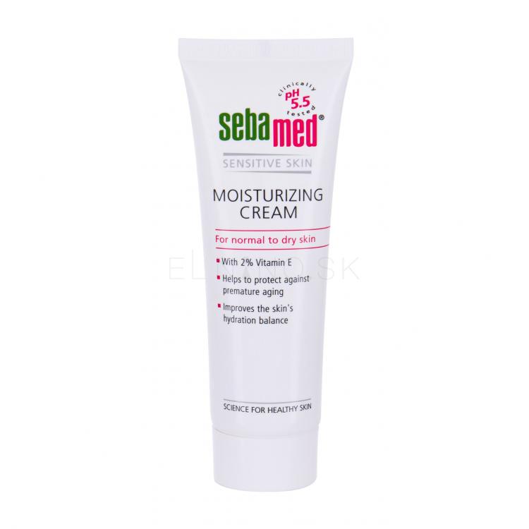 SebaMed Sensitive Skin Moisturizing Denný pleťový krém pre ženy 50 ml